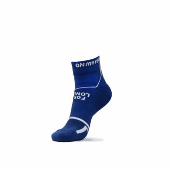 Navy Blue Running Socks